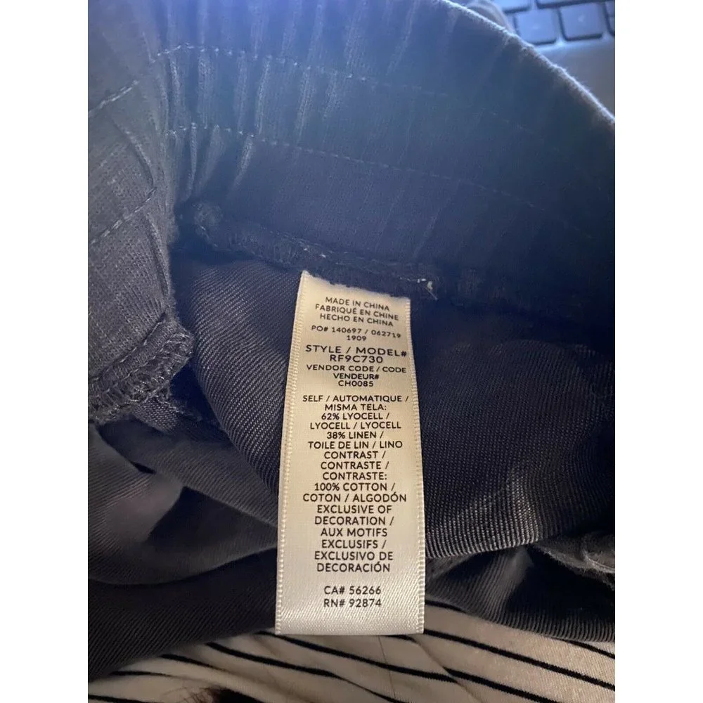 Splendid Lakeside joggers linen blend in lead gray size XL - Picture 9 of 9